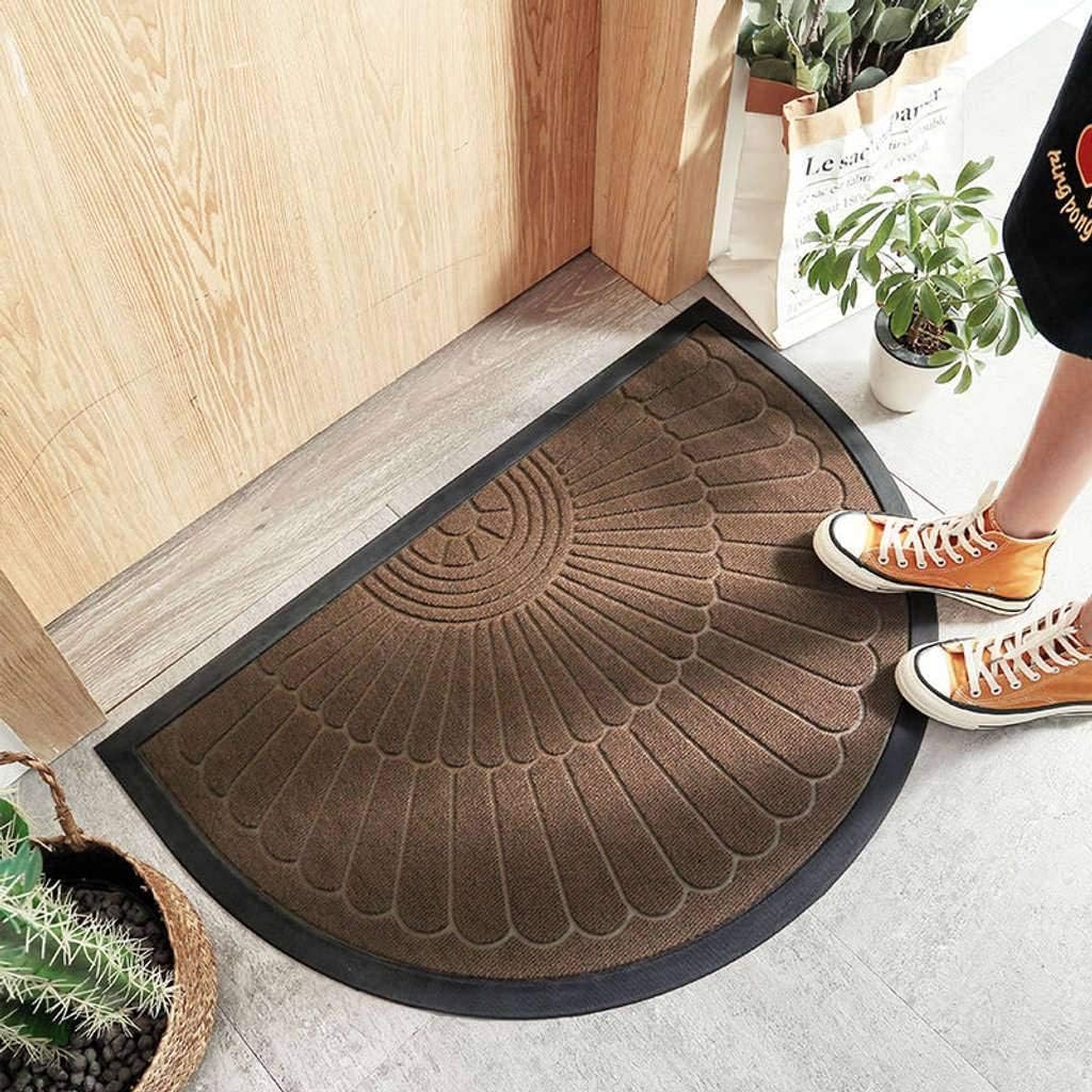 JHLD Durable Rubber Door Mat, Non Slip Entryway Indoor