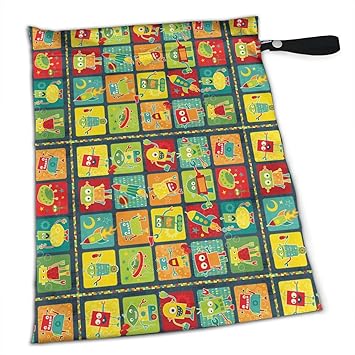 Amazon Com Bbt Cao Space Robots Reusable Waterproof Baby Diaper