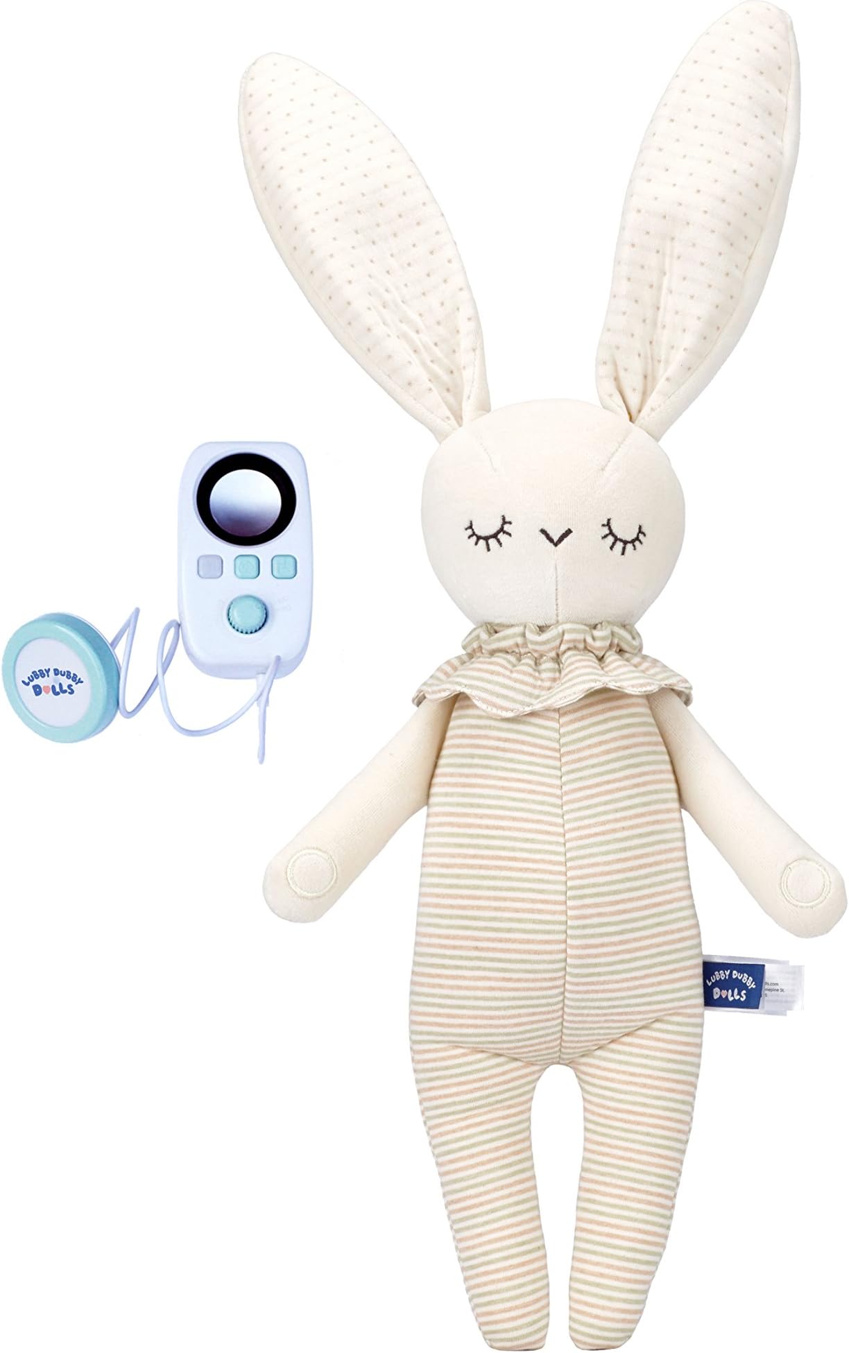 Lubby Dubby Dolls - TOKKI - GREENBROWN Stripe