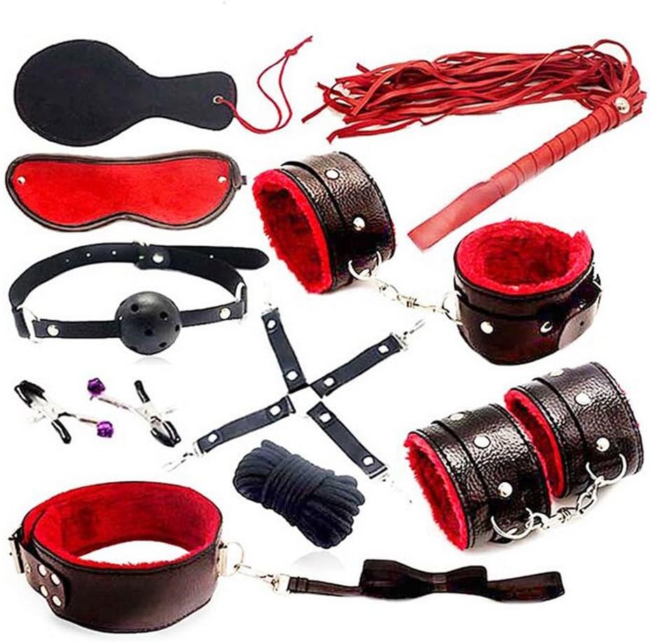 Under Bed Restraint Kits for Sport with Adjustable Straps in Red 10pcs