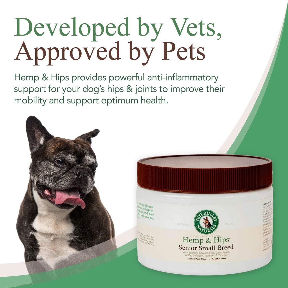 hemp and hips senior large breed