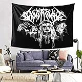 Winsle Modern Art Tapestry Ghostemane Home Decor Wall Hanging for Living Room Bedroom Dorm 80 x 60inch