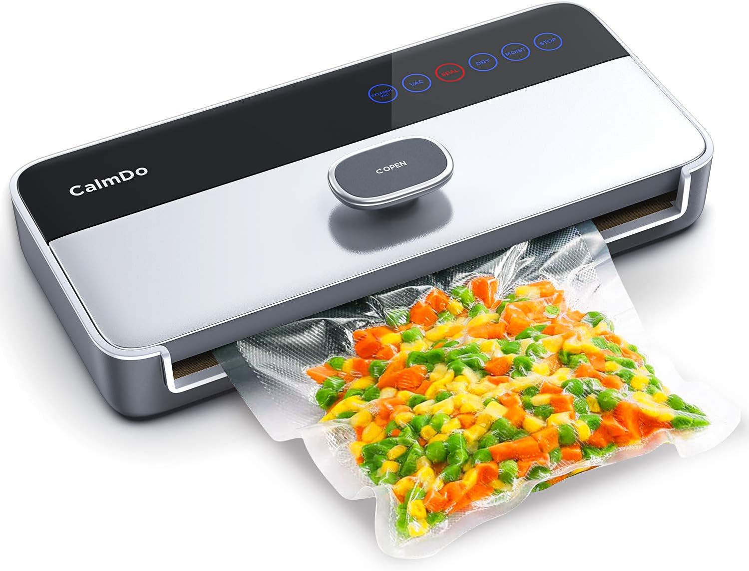 CalmDo Vacuum Sealer Machine, Full Automatic Food Vacuum Air Sealing System