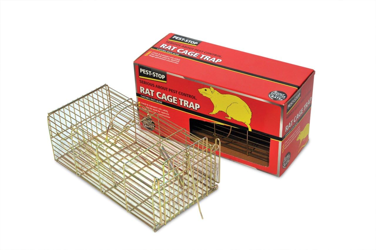 Pest-Stop Rat Cage, For Indoor and outdoor, Durable Reusable Cage, Effective and Humane Rodent Control, Easy and Ready to Use - Image 3