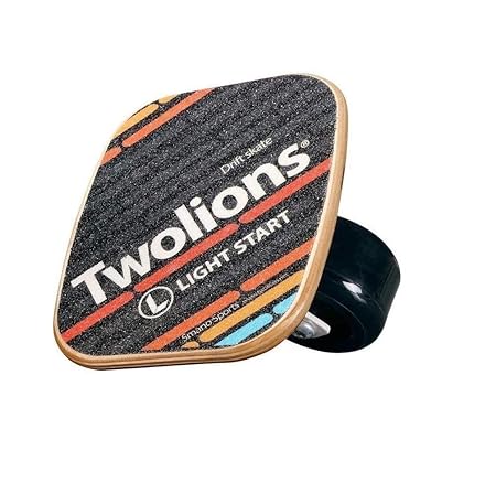 TWOLIONS-GROM Drift Skates Freeline Sports mit 72mm PU Räder und ABEC 7 Kugellager (Links & rechts)