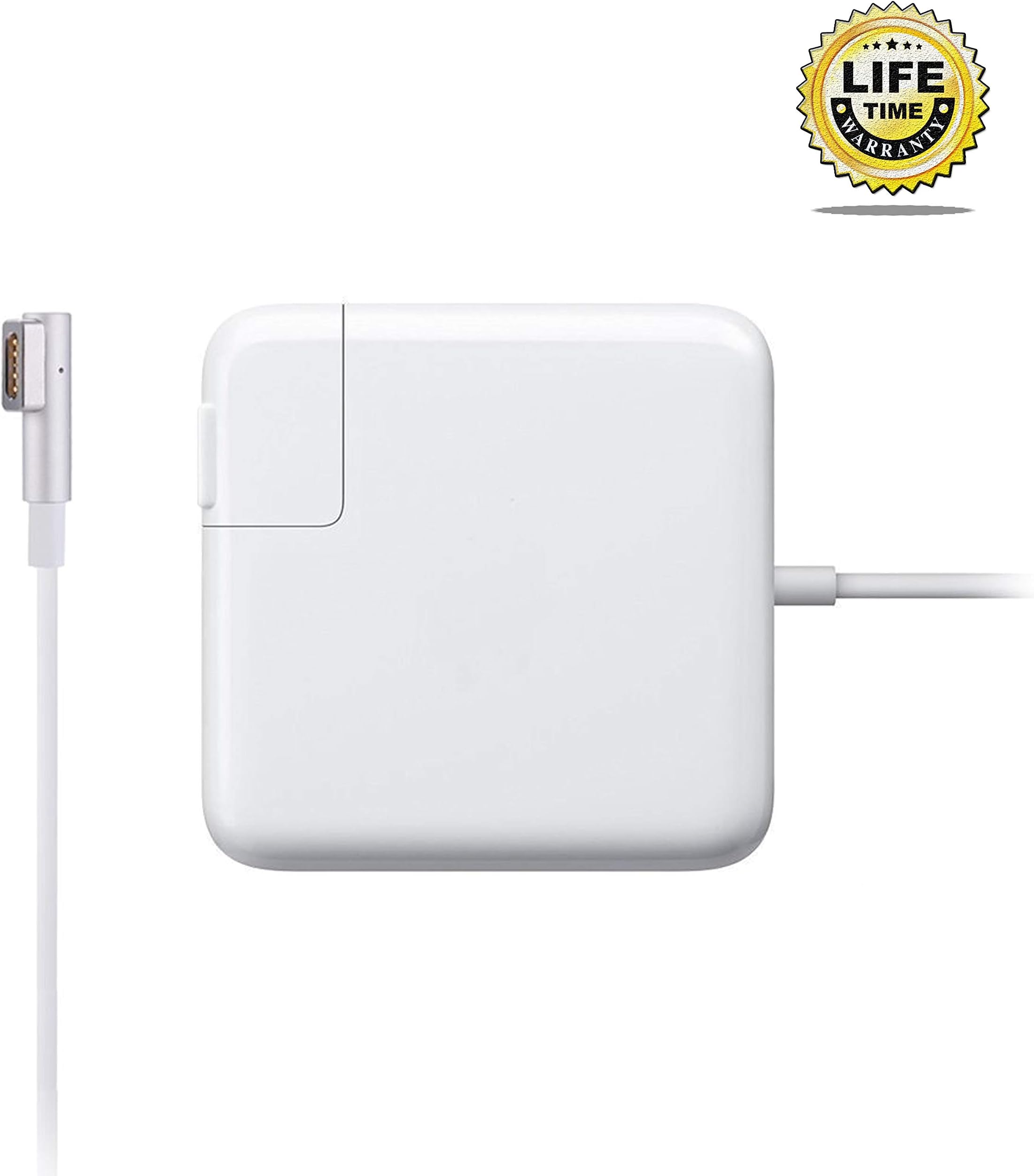 Mac Book Pro Charger Replacement 85W L-Tip Power Adapter Magsafe Compatible for MacBook Pro 15-Inch and 17-inch Laptop (Before 2012)
