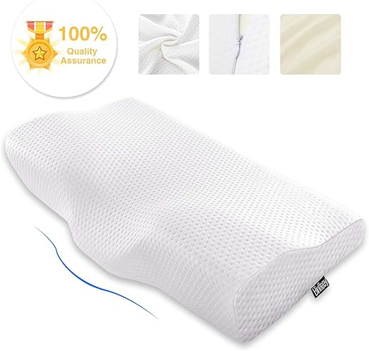 Amazon Com Binffeey Memory Foam Pillow Memory Foam Pillows For