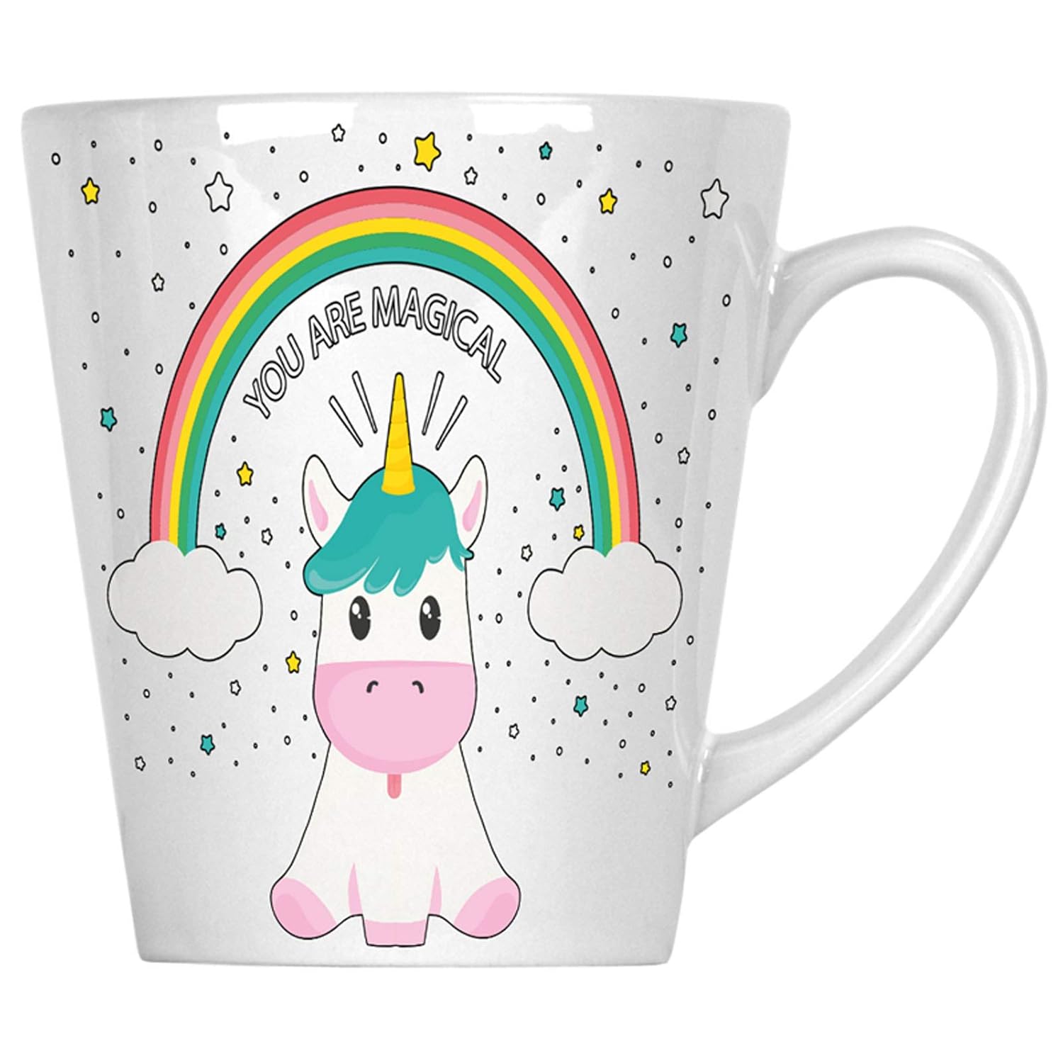 Nuevo mágico lindo unicornio 340 ml Latte taza m189L: Amazon.es: Hogar
