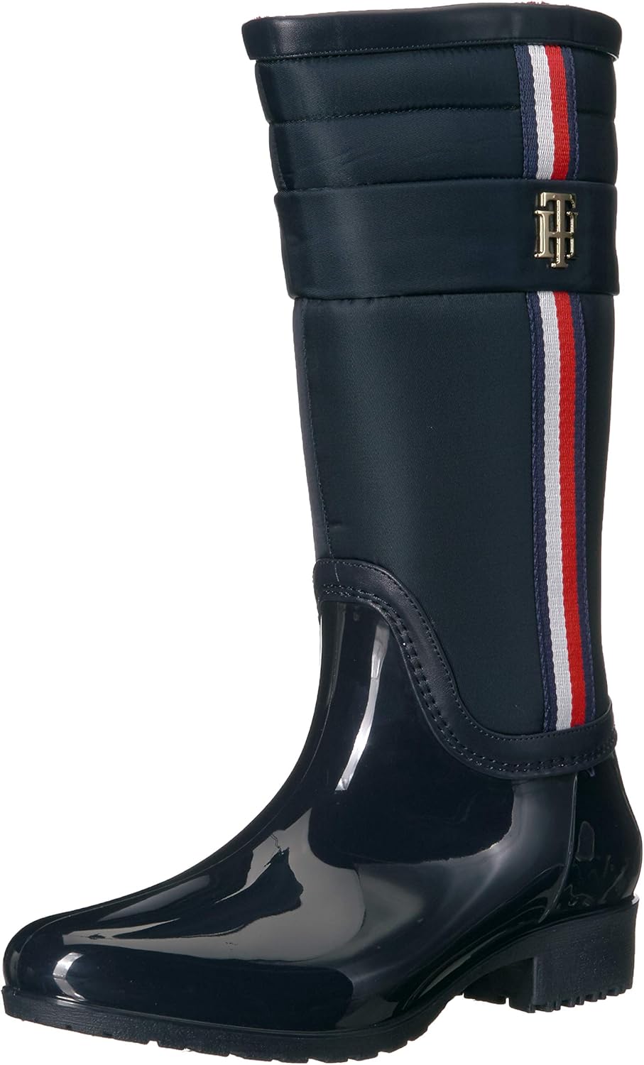 tommy hilfiger frills rain boot