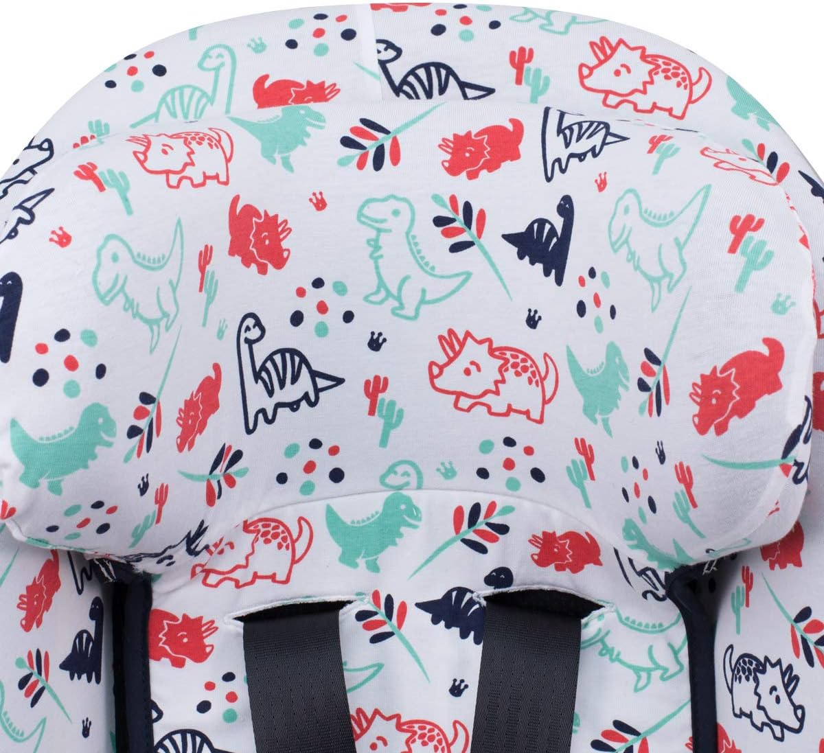 JANABEBE Cover Liner for Pég Perego Primo Viaggio, Uppababy Mesa GO (Dino Party) - Image 5