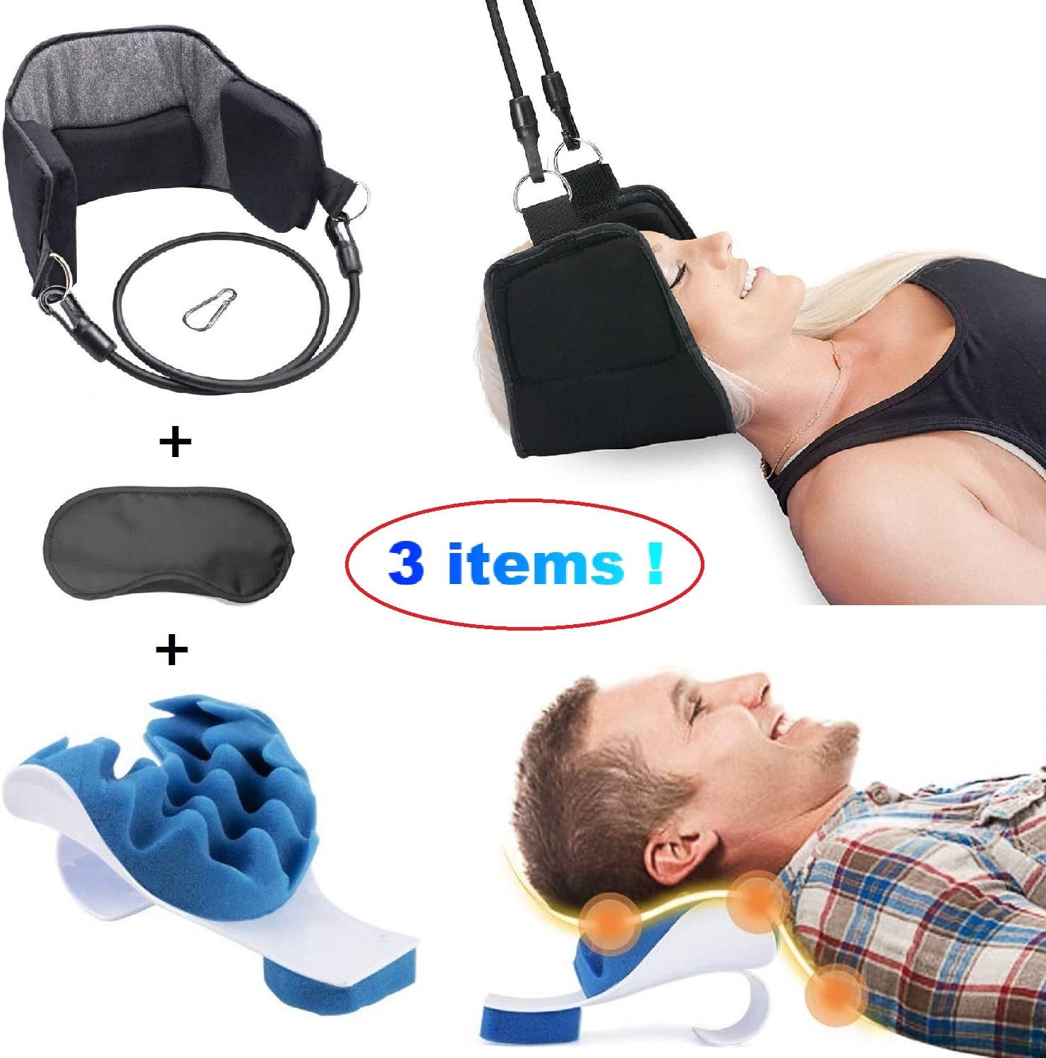 Best neck hammock cervical traction device