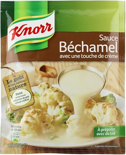 Knorr Sauce Deshydratee Bechamel Avec Une Touche De Creme 52 G Amazon Fr Epicerie