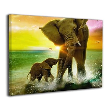 Amazon Com Rolandrace Animal Theme Safari Art Africa