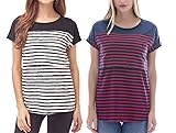 Smallshow Women's Nursing Tops Breastfeeding