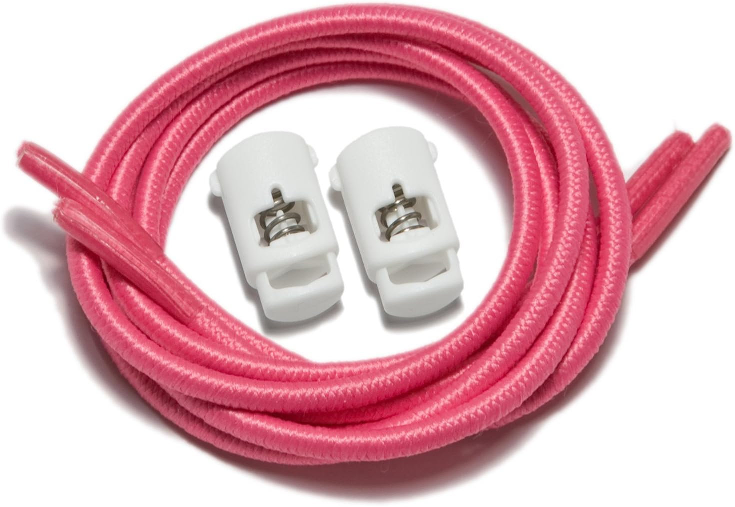 iBungee No Tie Shoelaces (Elastic) (With Shoe Lace Locks) - Premium Stretch Laces - Easy Installation, Sized For Perfect Fit, Highest Quality Bungee (Made in the USA)