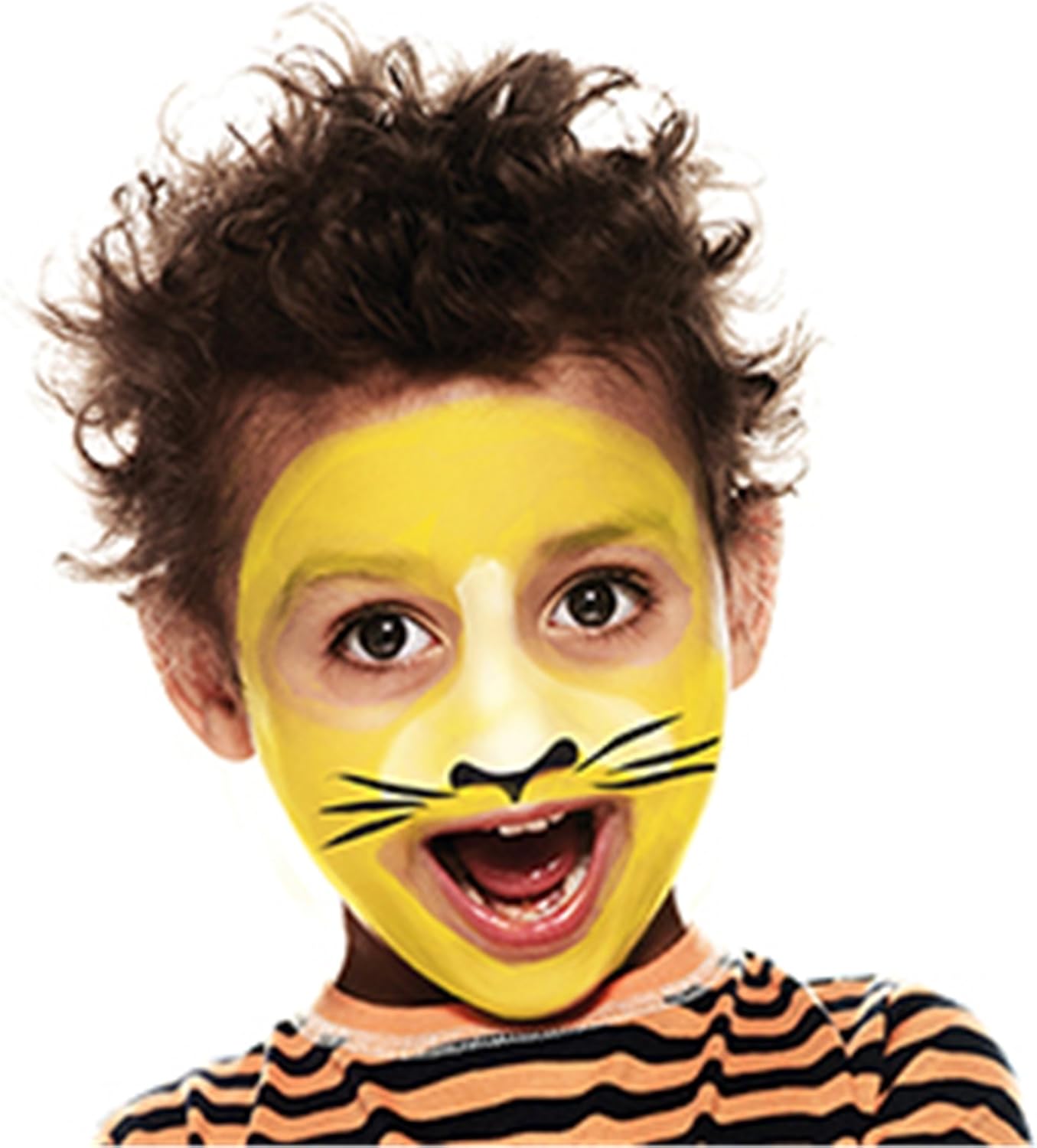 Snazaroo Mini Face Paint Theme Pack, Tiger, Multi-colour, Size 8 - Image 5