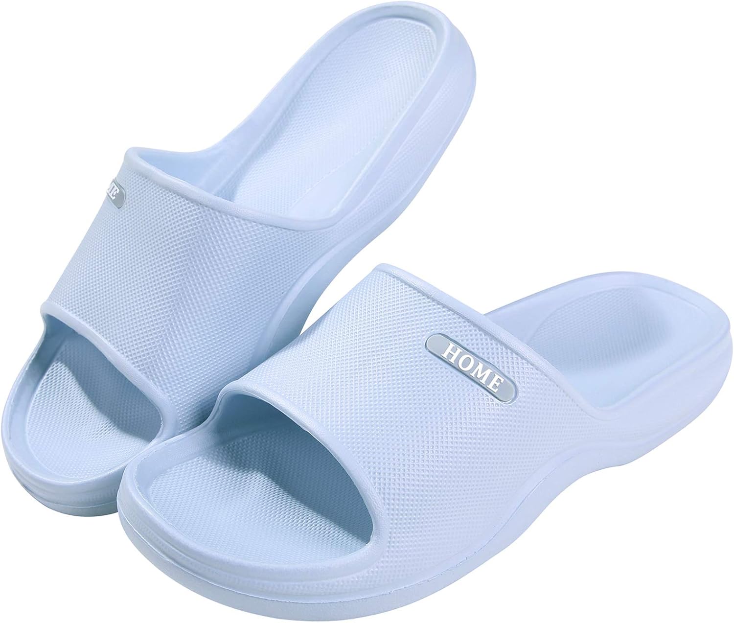 Litfun Pillow Slides Sandals for Women Men Lightweight Squishy Shower Shoes