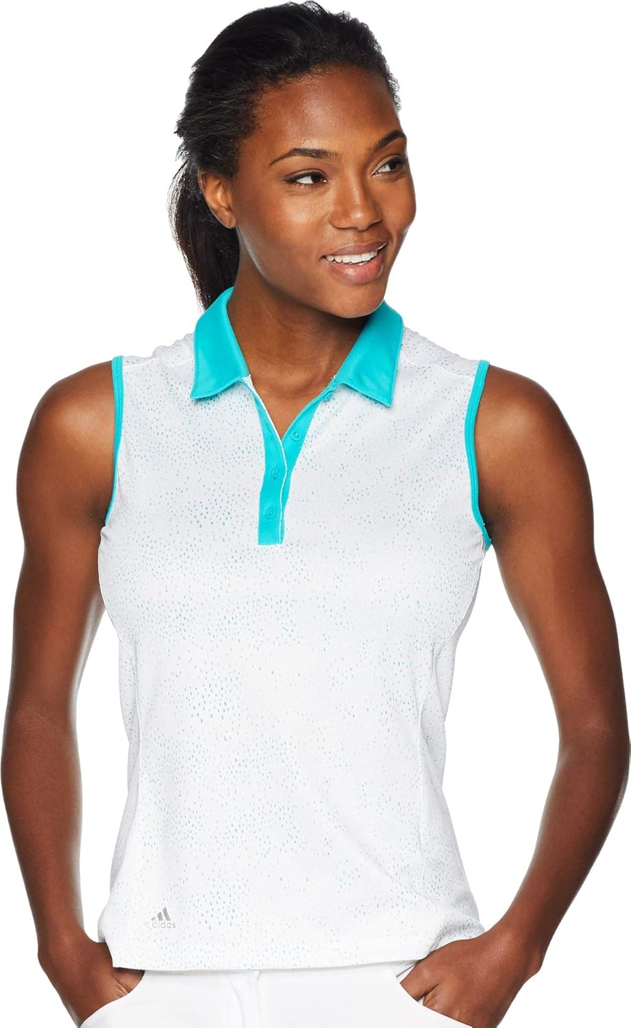 adidas sleeveless golf top