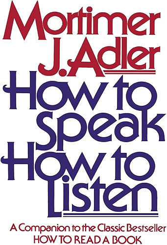 Download How to Speak How to Listen (English Edition) PDF