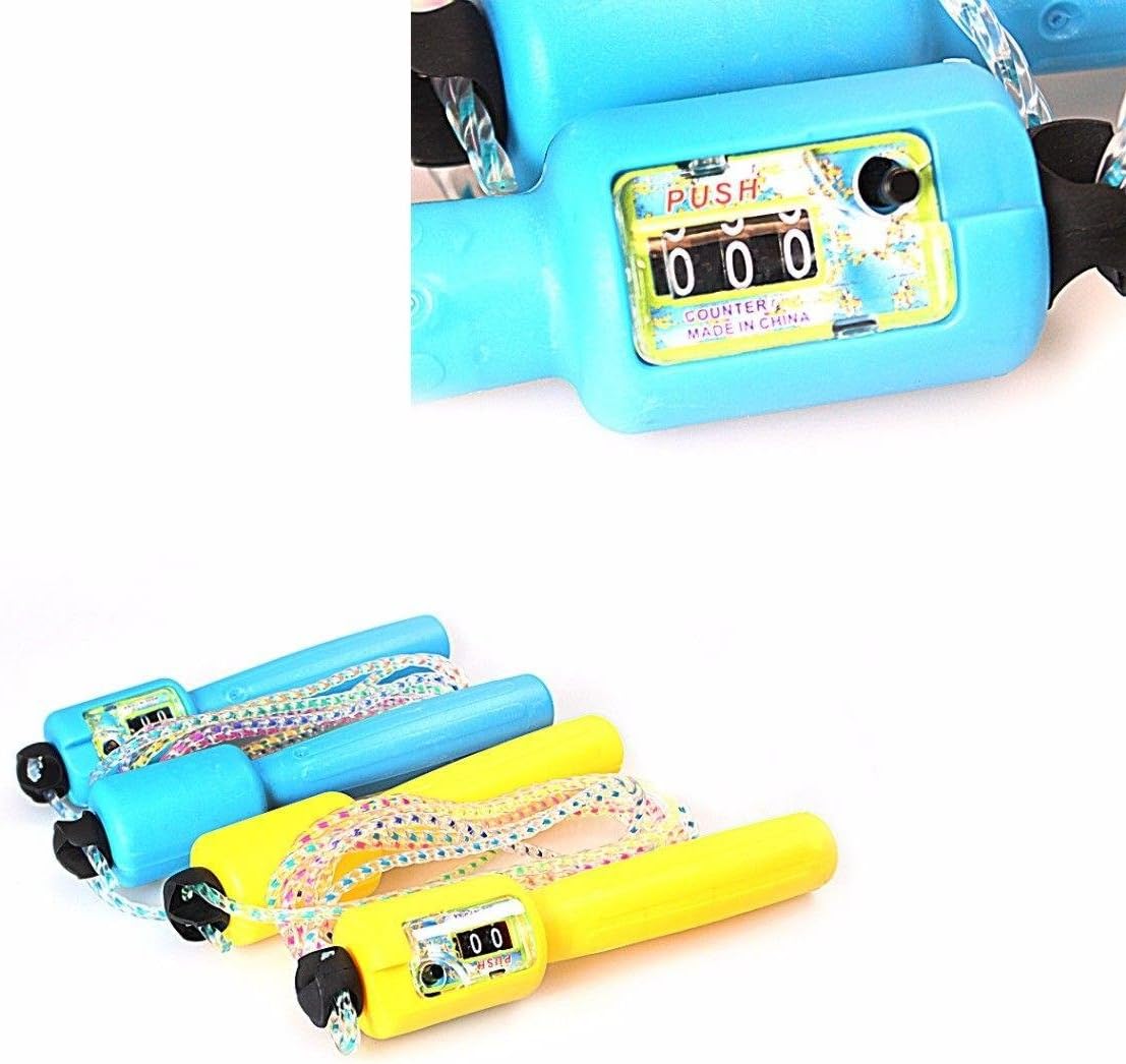 Boxing Jumping Skipping Speed Fitness JUMP ROPE & Counter -Speed SKIPPING ROPE & LED Keychain Torch