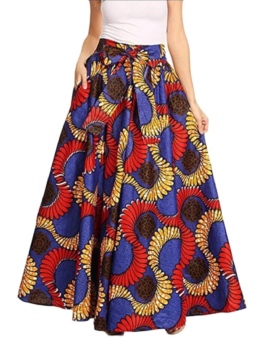 plus size ankara skirts