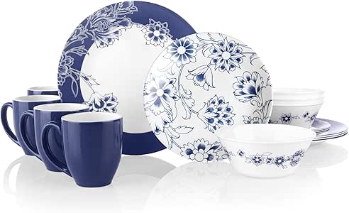 corelle 4 piece dinner set