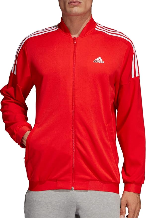 adidas men's athletics sport id bomber jacket