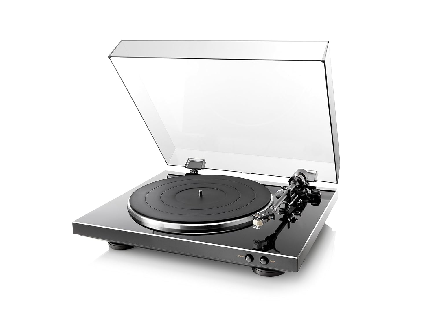 Denon DP F DP Plato Giradiscos Negro