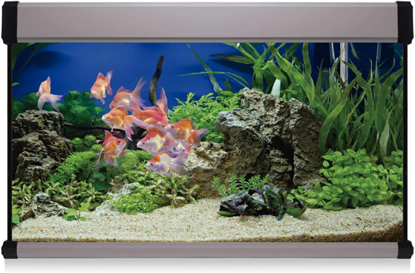 ICA KXP120P Kit Aqua Lux Pro 120 with Internal Filter, Silver