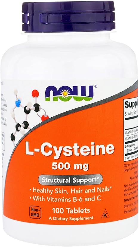 Amazon ナウフーズ L システイン Now L Cystein 500mg 100錠 並行輸入品 Nowlcystain アミノ酸
