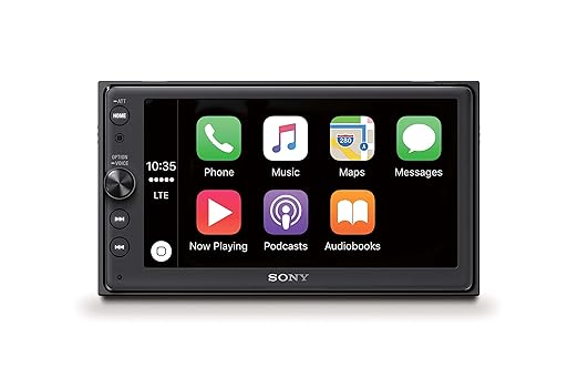 title=Sony XAV-AX100 SintoMonitor 2DIN, Display da 6,4” Touch Screen, Android Auto e