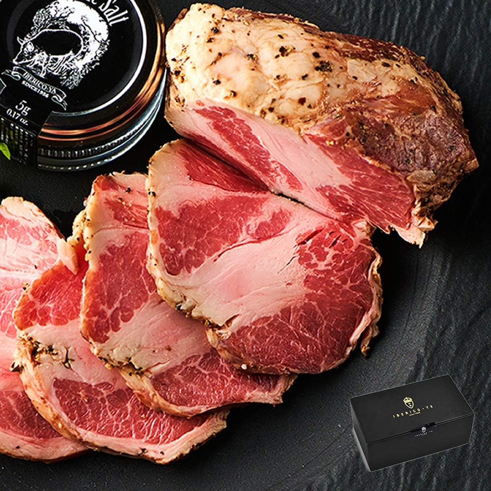 Amazon Iberico Ya 公式 イベリコ豚 高級おつまみ ローストポーク 300g 贈り物 高級 ギフト 冷凍 スペイン産 化粧箱入り 豚肉 食品 おつまみ 冬ギフト イベリコ屋 Rp300g イベリコ屋 ローストポーク 通販