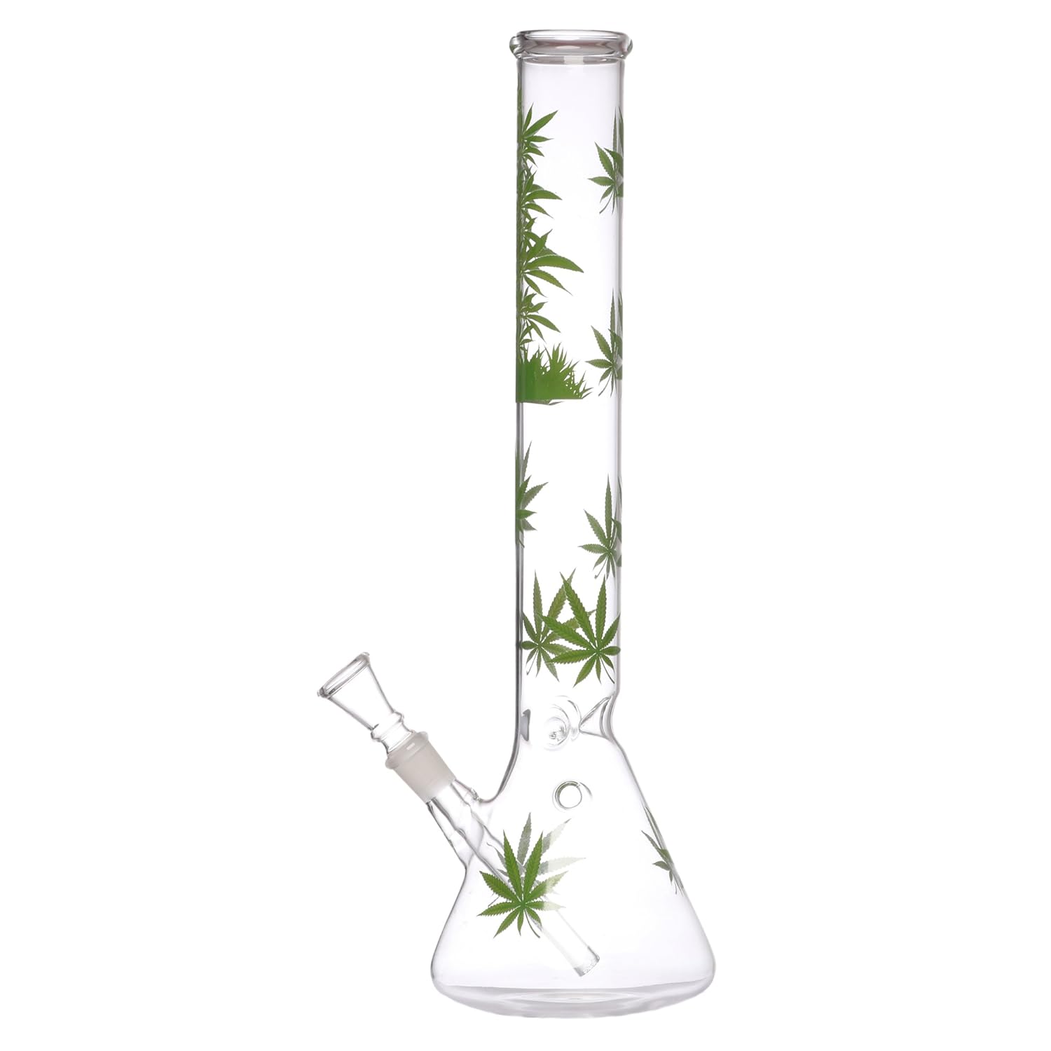 Buy Metier 18Inch Glass Bongs Smoking Water Bong Hookah with Leaf