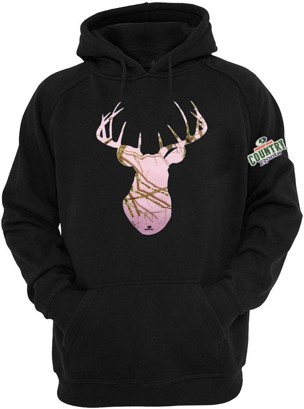 pink mossy oak hoodie