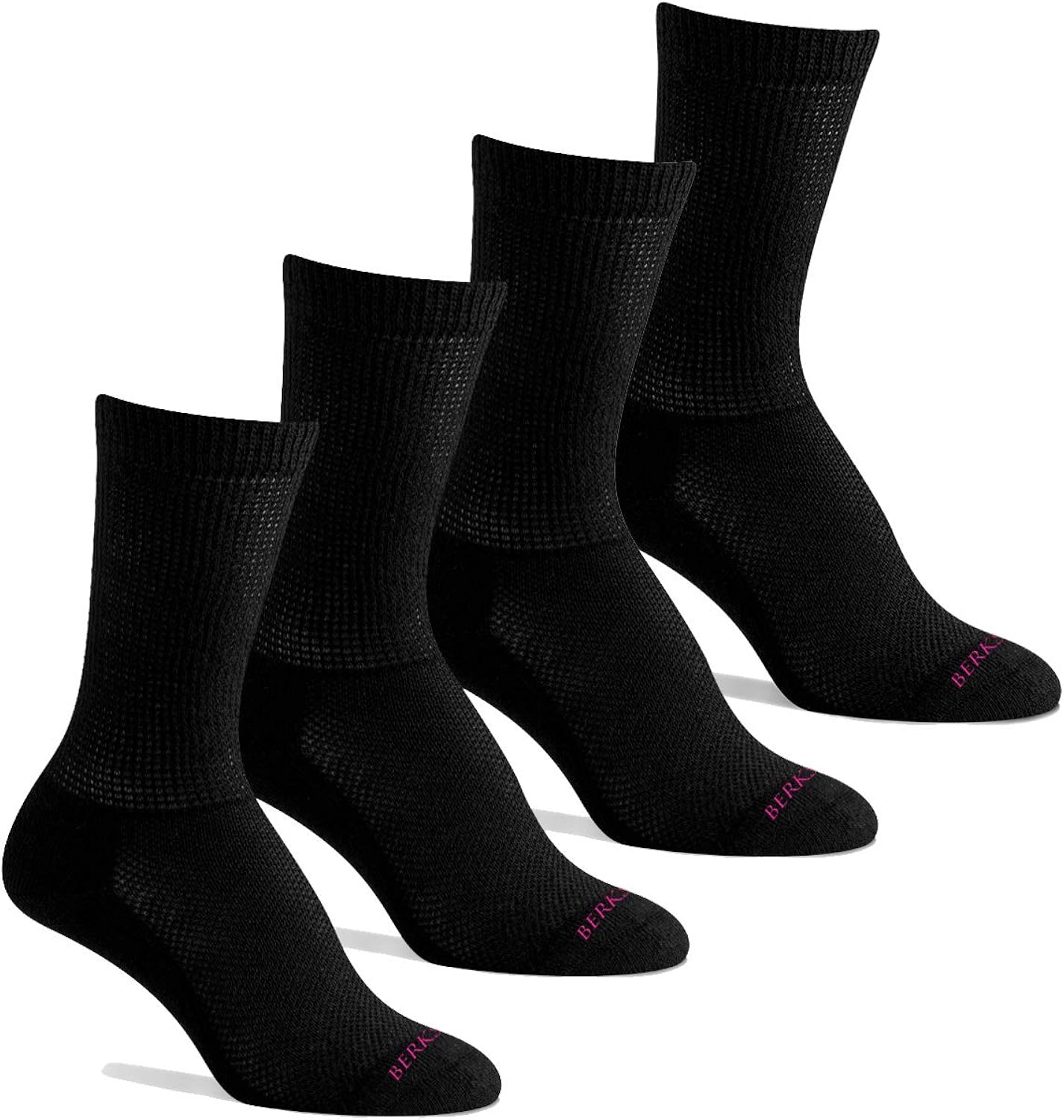 Berkshire Socks Women's Premium Diabetic Comfort Crew Socks