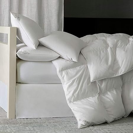 Amazon Com Sferra Cardigan Heavy Down Comforter Twin 34 Oz Home