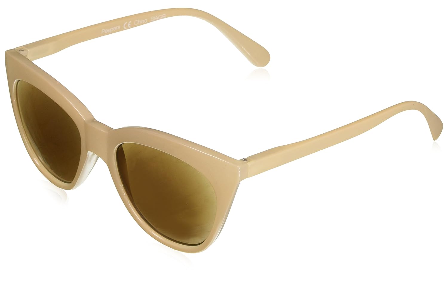 tan cat eye sunglasses