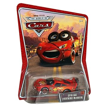 Disney Cars Diecast Spin Out Lightning Mcqueen 36 Amazon Co Uk