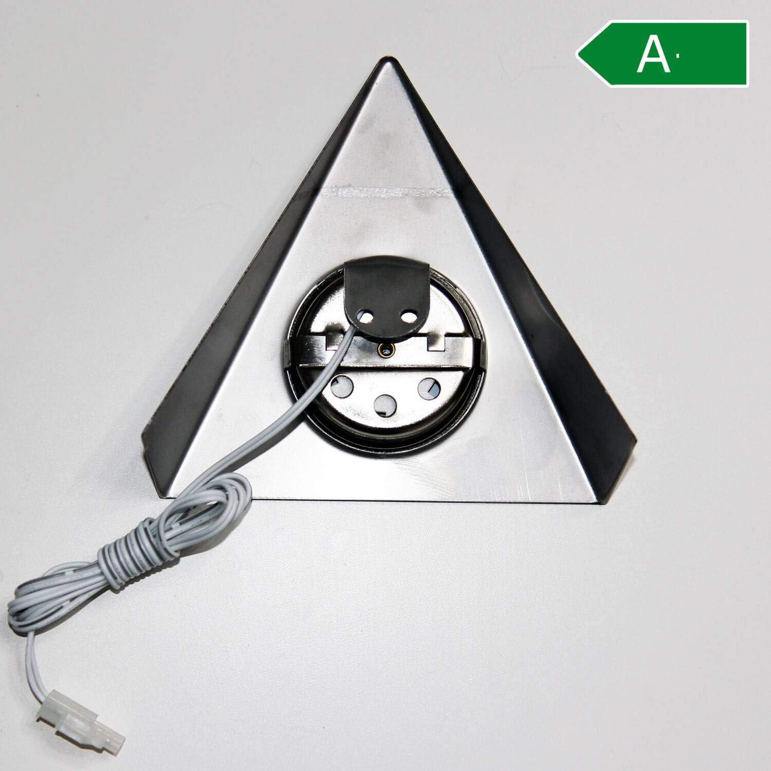 3er SET LED Unterbauleuchten mit Schalter für Küche Schrank 4000K