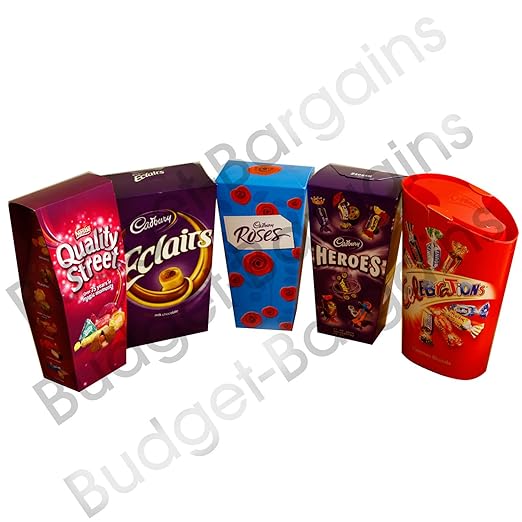 The Best Christmas Chocolate Carton of Treats Nestle Quality Street