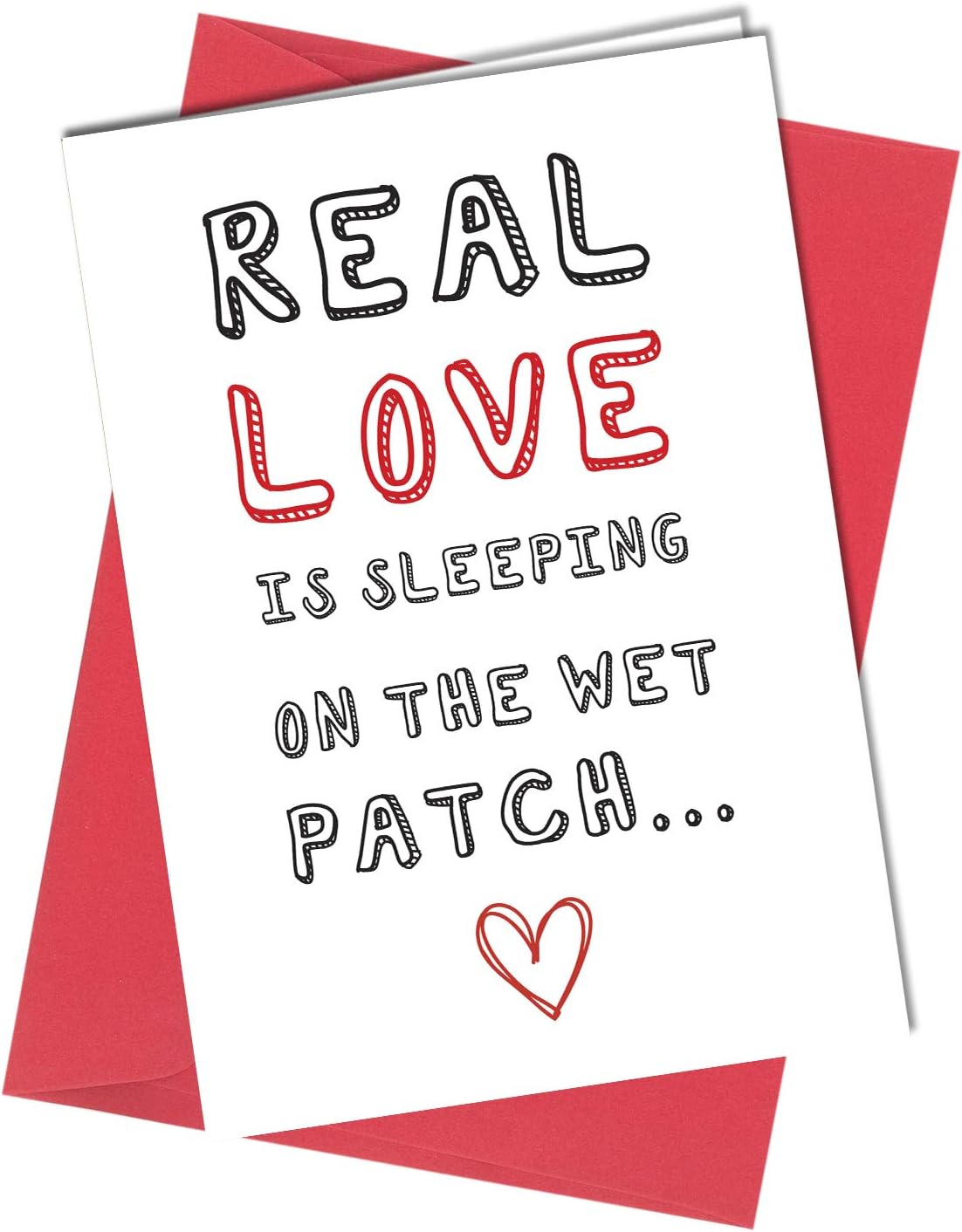 VALENTINES CARD for Boyfriend/Rude BIRTHDAY/ANNIVERSARY/Funny Rude Cheeky Humour/for him or for her Wet Patch #912