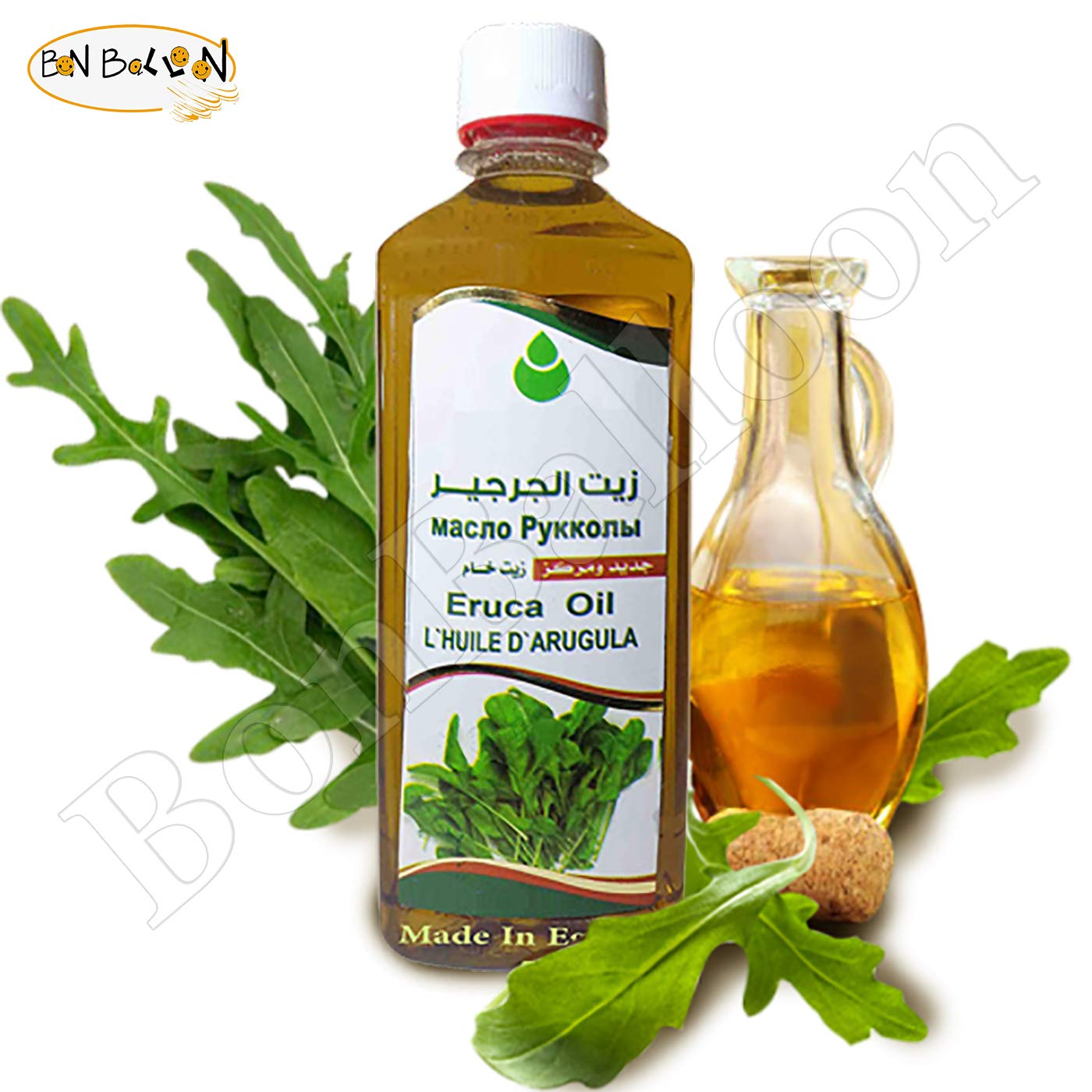 Amazon Com Watercress Seed Oil Rucola Sativa Cress Roquette Arugula Rugula 100 Cold Pressed Pure Organic Natural Herbal Hair Growth Skin Eyebrows Eyelashes Body Nail Moisturizer Non Gmo Weight 17 5oz 500ml Beauty