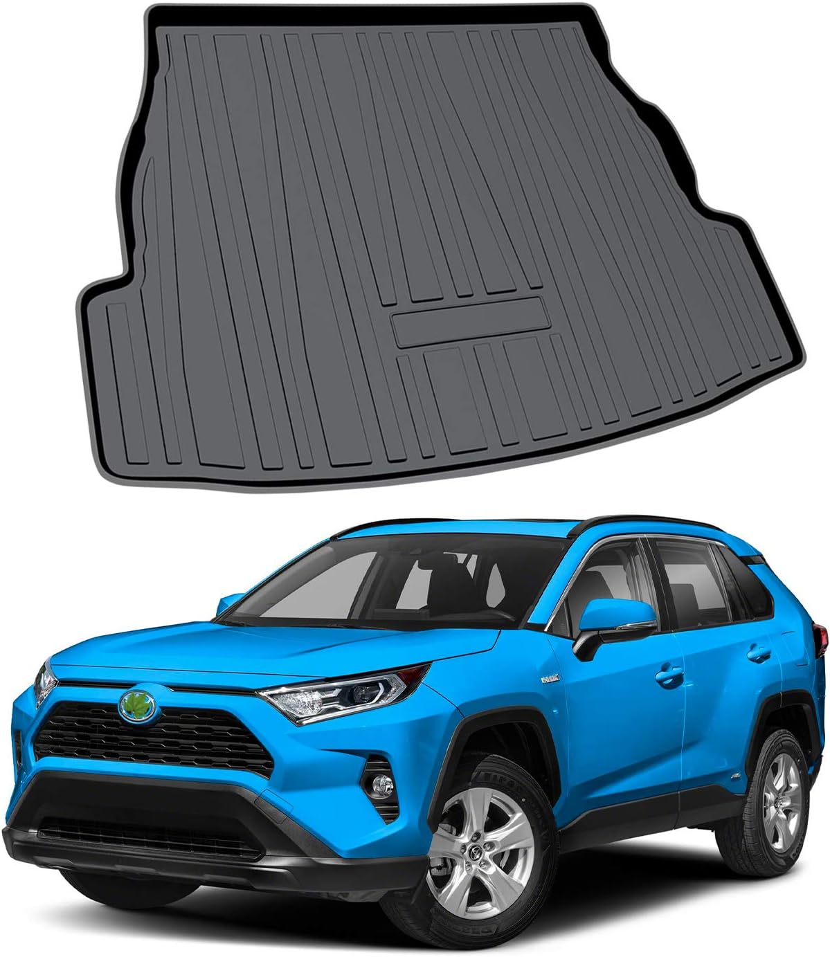 Tapis De Protection Habitacle Nissan Qashqai 2019-2021 - Set 17 Pièces Antidérapant Caoutchouc, Pour Rangements Et Porte
