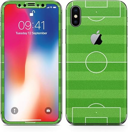 Amazon Iphonex アイフォン X 全面スキンシール フル 背面 側面 正面 液晶 ステッカー スマホカバー ケース 保護シール スマホ スマートフォン ユニーク サッカー ゴール 0007 スキンシール 通販