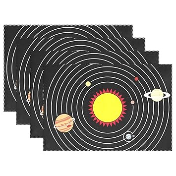 Amazoncom Heat Resistant Placemats For Kitchen Table Mats