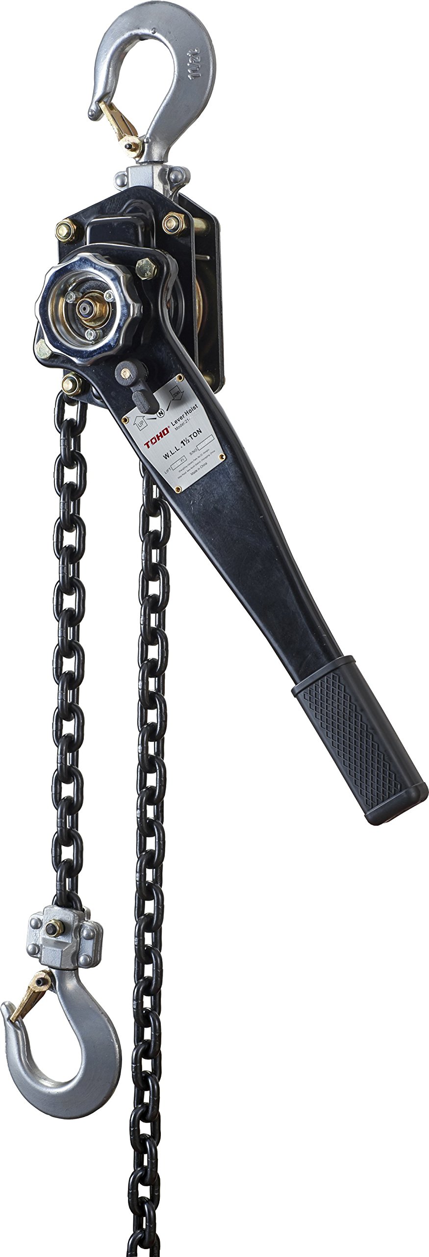 Buy TOHO HSH616 Lever Block/Ratchet Puller Hoist (1.5 Ton, 5ft. Chain