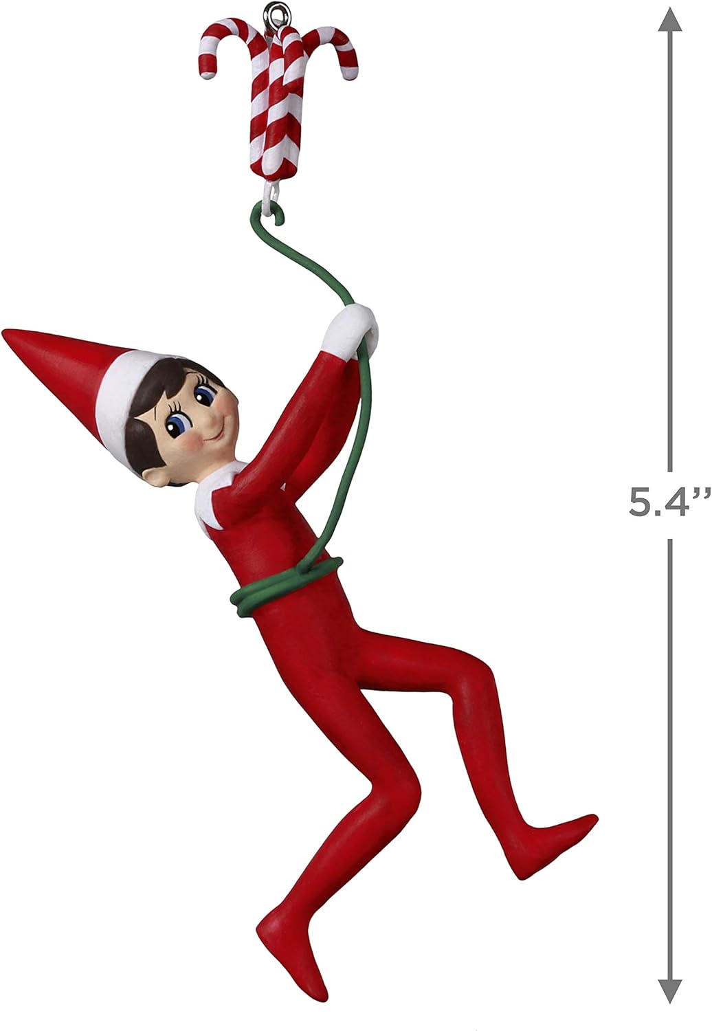 Amazon Com Hallmark Keepsake Christmas Ornament 2020 Elf On The Shelf Antics Home Kitchen