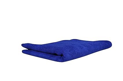 Softspun Microfiber Hair & Face Care Towel - 40X60 cms - Blue