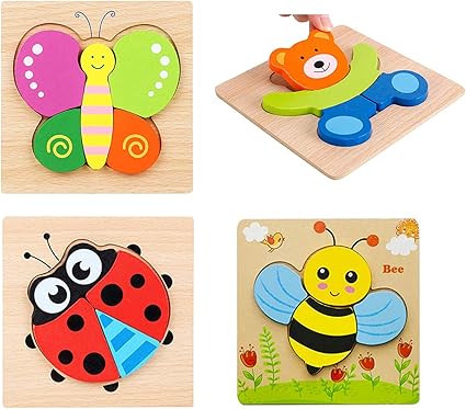 wooden puzzle for 1 year old