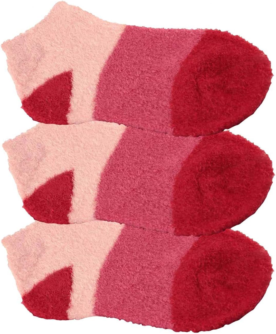 BambooMN Women's Super Aloe Infused Fuzzy Nylon Socks: Clothing
